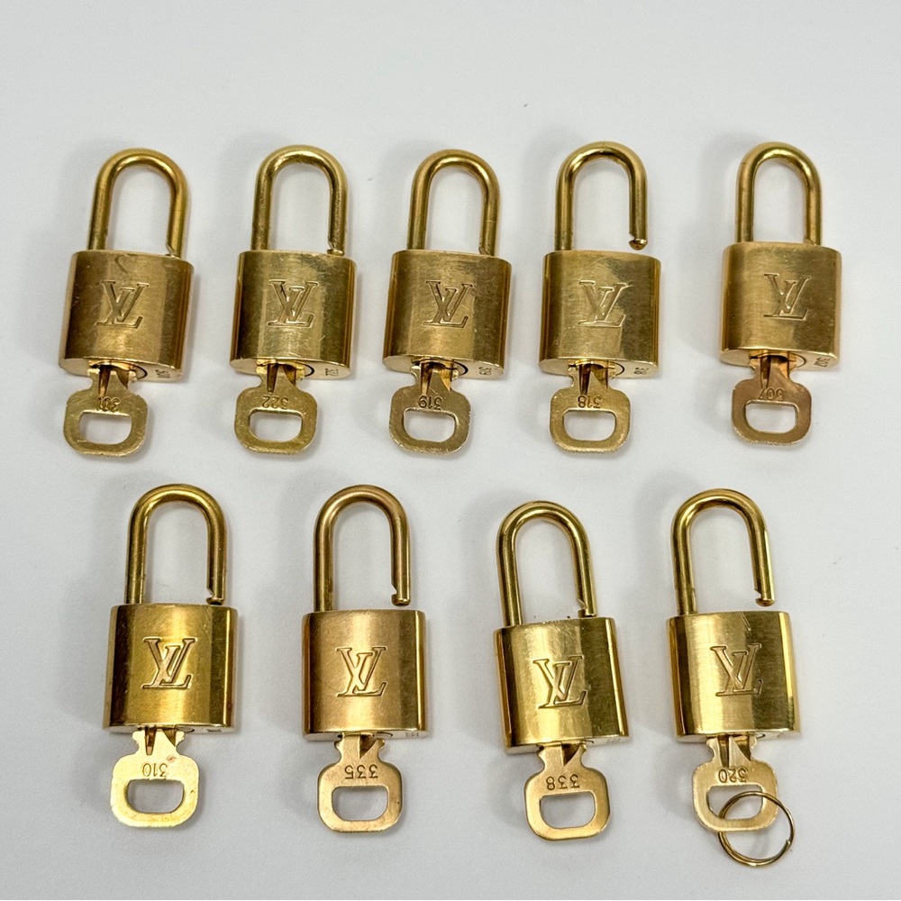 Louis Vuitton Brass Padlock with Key #338 - Picture 3 of 4